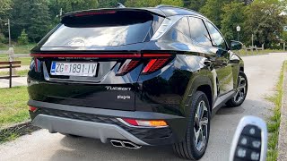 HYUNDAI TUCSON 2023  FULL indepth REVIEW exterior interior infotainment PHEV [upl. by Enerahs]