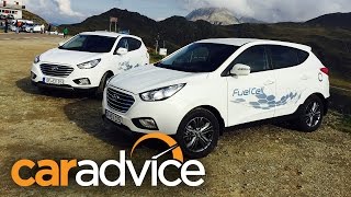 Hyundai ix35 FCEV Review  1000km on hydrogen [upl. by Aiuhsoj552]