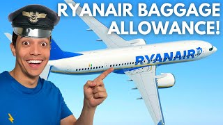 Ryanair Baggage Allowance Explained [upl. by Debarath569]