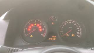 Opel Astra H Temperature display COOLANT [upl. by Rimidalv903]