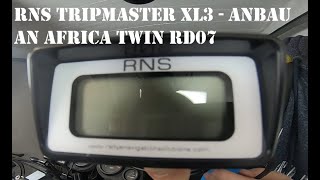 RNS Tripmaster XL3 anbau an Honda Africa Twin XRV 750 RDO7  SMC Werkstatt Ep 1 [upl. by Survance]