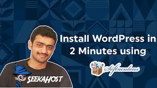 Install WordPress using Softaculous for Beginners  SeekaHost [upl. by Artamas]