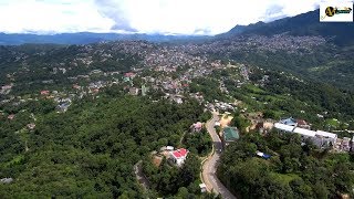 KOHIMA CITY  THE CAPITAL OF NAGALAND  Aerial View [upl. by Atiuqahc]