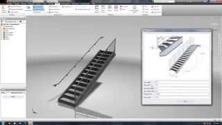 Autodesk Inventor iLogic Stair 20 [upl. by Mount]