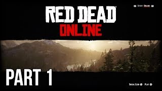 Red Dead Online  100 Walkthrough Part 1 PS4 Pro – Intro [upl. by Rica]