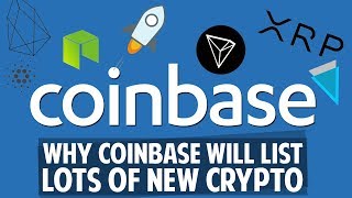 Why Coinbase Will List LOTS Of New Cryptocurrencies [upl. by Kred621]