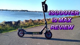 iScooter i9Max 10in Electric Scooter Max Motor 500W [upl. by Htide]