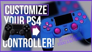 How to Customize PS4 Controller amp Change PS4 Controller Shell DIY [upl. by Everara]