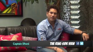 Sachin Tendulkar interview  Captain Dhoni [upl. by Tempest]