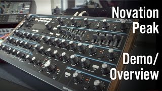 Novation Peak Synth Demo amp Overview [upl. by Travers]