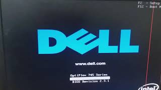 Desktop dell optiplex 745 or 755 windows installation 7 [upl. by Cormier947]