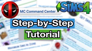 How to Use the MC Command Center Mod in The Sims 4 A Simple Tutorial [upl. by Anohr235]