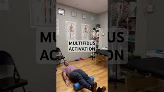 Multifidus Activation [upl. by Lanaj]