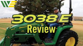 2022 John Deere 3038E Tractor Review and Walkaround [upl. by Mello]