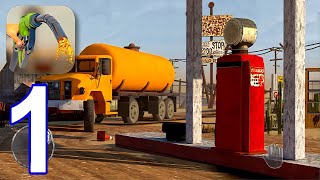 Gas Station Junkyard Simulator  Gameplay Walkthrough Part 1 New Update  Tutorial iOS Android [upl. by Harikahs]