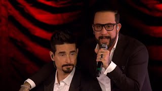 Backstreet Boys  Shape Of My Heart Live at Dominion Theatre London [upl. by Standley822]