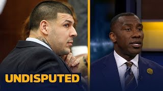 Aaron Hernandez was found to have a severe form of CTE  Skip and Shannon react  UNDISPUTED [upl. by Alletsirhc926]