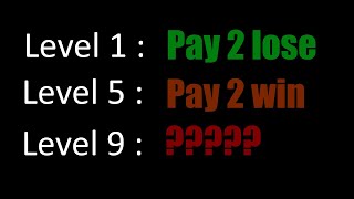 Pay2Win levels Roblox [upl. by Ahsinam]