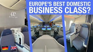 Air Europa  Business Class  B7879  Barcelona  Madrid [upl. by Mariel]