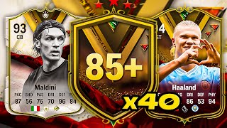 40x 85 PLAYER PICKS amp DYNASTIES PACKS 😨 FC 24 Ultimate Team [upl. by Ardnasxela]