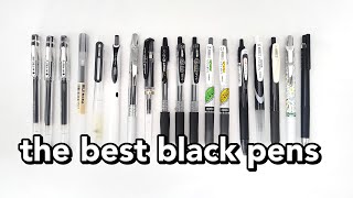 What is the BEST BLACK Pen for Notetaking 🖤 [upl. by Dasa202]