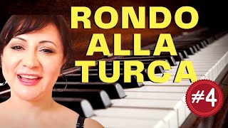 Rondo Alla Turca Turkish March Piano Tutorial  Part 4 [upl. by Monty]