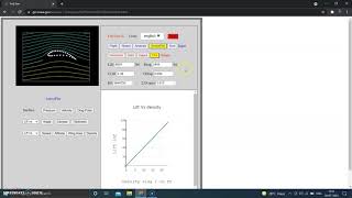 NASA Foil Sim Software How to use FoilSim Airfoil Draglift curve [upl. by Link200]