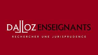 Dalloz fr Enseignants recherche de jurisprudence [upl. by Alrak533]