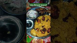 Any briyani lovers Chicken biryani 🍗 65fish 🐠 fry SUBSCRIBE 🔔 FOR MORE VIDEOS chicken briyani [upl. by Ribble]