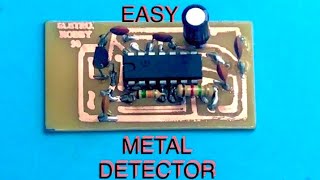 METAL DETECTOR 4011 DIY [upl. by Robb]