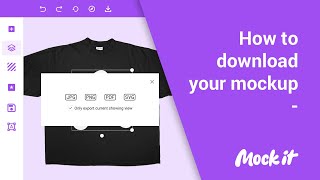 How to download your mockup [upl. by Medlin206]