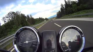 Top speed Honda Hornet 900 [upl. by Sydelle]