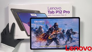 Unboxing Lenovo Tab P12 Pro With Precision Pen 3  The Best Android Tablet On The Market [upl. by Eelarbed674]