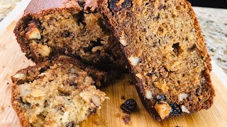 THE MOISTEST BANANA BREAD LE PLUS MOELLEUX PAIN AU BANANE [upl. by Edahs]