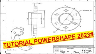 Tutorial PowerShape 2023  Modelamento em Sólido [upl. by Etnom541]