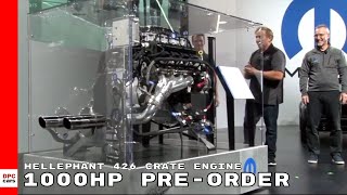 Mopar Accepting Pre Orders On Hellephant 426 Supercharged Crate HEMI Engine [upl. by Wilscam]