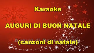 cover strumentale AUGURI DI BUON NATALE Canzoni di Natale con testo [upl. by Ekram]