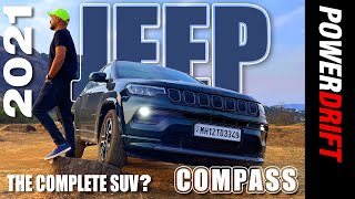 2021 Jeep Compass  Comprehensive On and Offroad test  PowerDrift [upl. by Ringo]