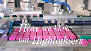 How we make our highlighters FaberCastell [upl. by Laundes]