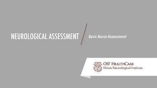 Neurological Assessment  Basic Nurse Assessment [upl. by Aihpledalihp402]