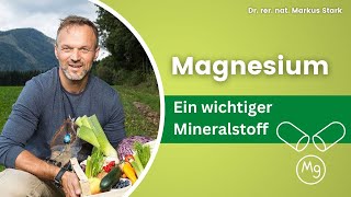 Magnesium  ein wichtiger Mineralstoff  Dr rer nat Markus Stark [upl. by Benedic182]