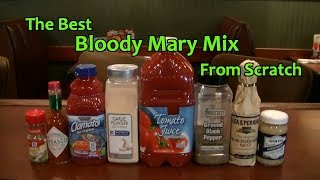 Bloody Mary Mix Recipe From Scratch How To Make the Best Bloody Mary Mix [upl. by Eirak]