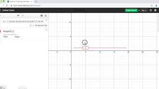 Creating a Boxplot on Desmos [upl. by Suirtimed]