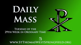 Daily Mass Tuesday October 22 2024 [upl. by Etyak]