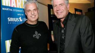 Ruth Reichl Surprises Anthony Bourdain and Eric Ripert  SiriusXM  Martha Stewart Living Radio [upl. by Kalk911]