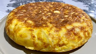 La vraie recette de la tortilla espagnole 🇪🇸 [upl. by Philbrook422]