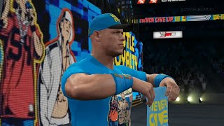 WWE 2K16 John Cena Entrance WrestleMania 31 [upl. by Lsiel]