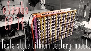 DIY Tesla Car  lithium ion 18650 battery  VW Kombi [upl. by Pembroke]