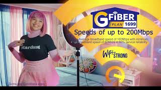 Fiberfast speed up to 200 Mbps  GFiber Unli Plan 1699 [upl. by Egroeg]