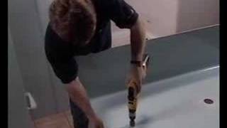 Swanstone  How to Install Swan Fiberglass Tub Walls [upl. by Romito]